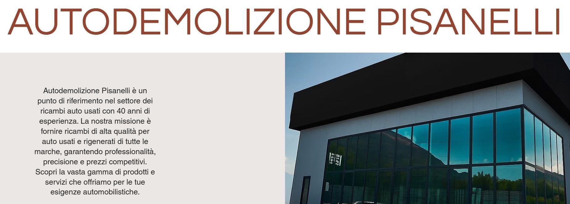 Autodemolizioni Pisanelli - vista panoramica
