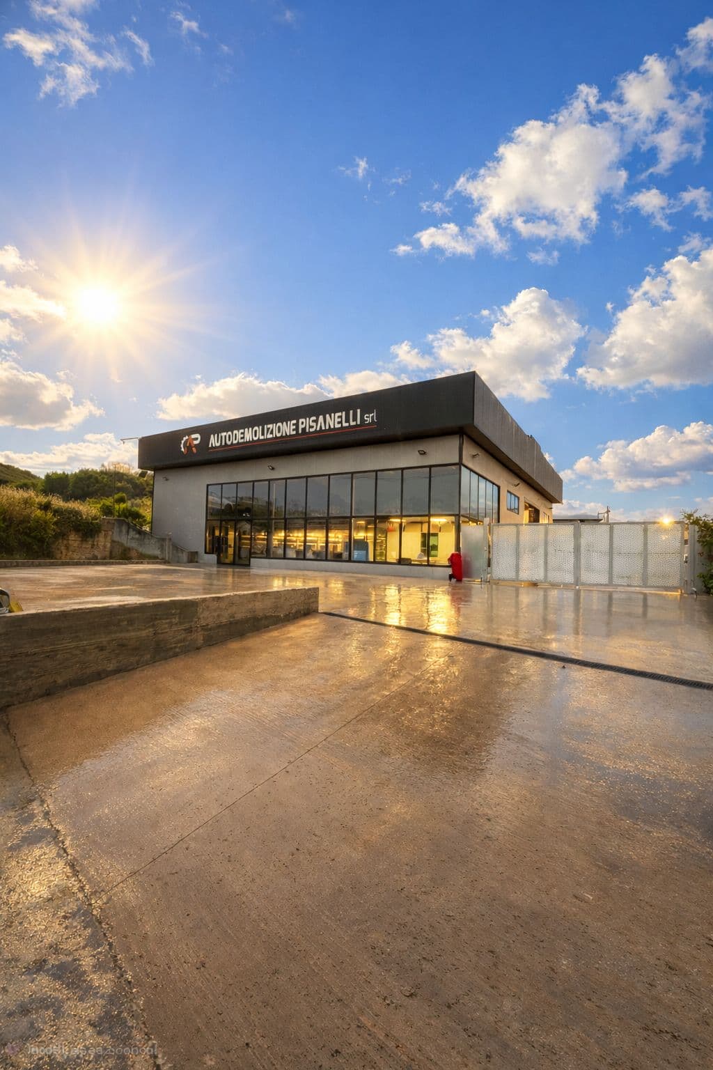Autodemolizioni Pisanelli - struttura esterna